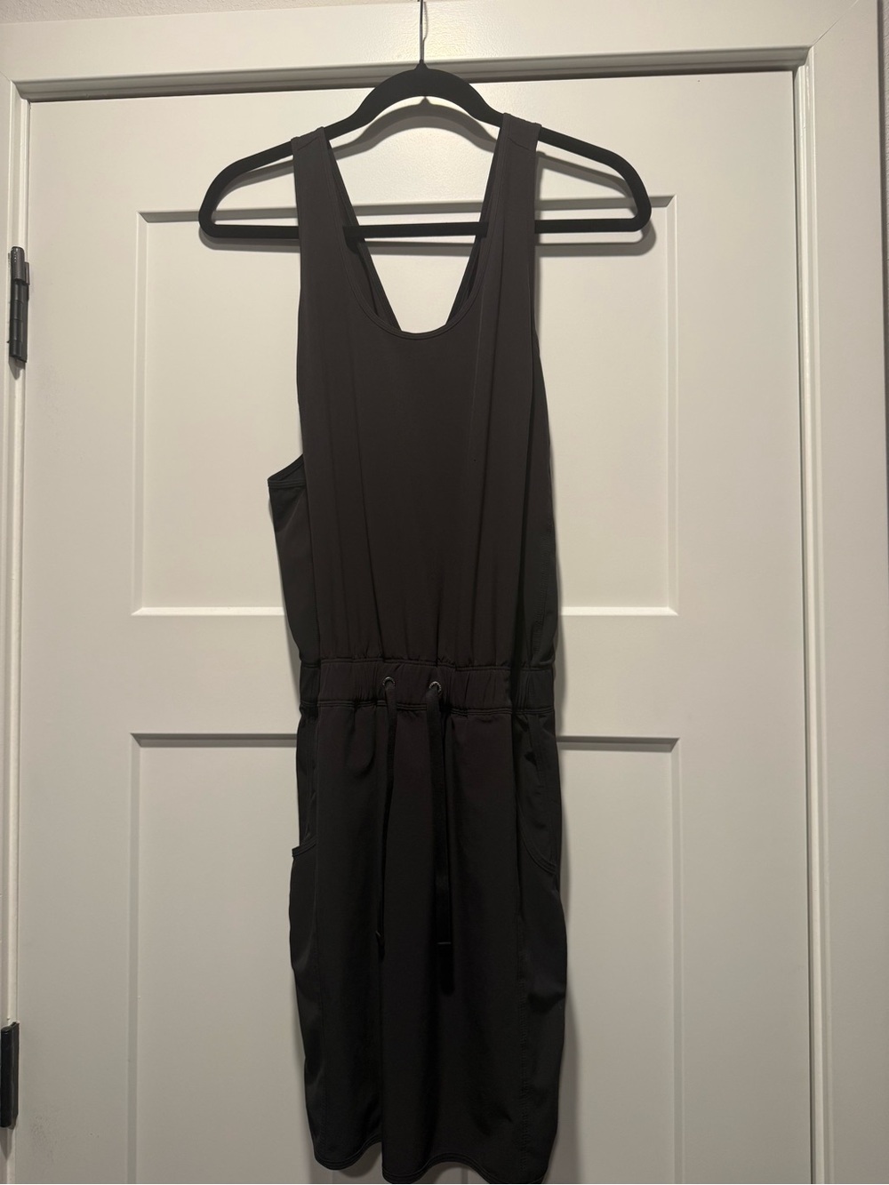 Patagonia Black Athletic Dress with Drawstrings